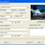 Tax Lien Software Input Tab